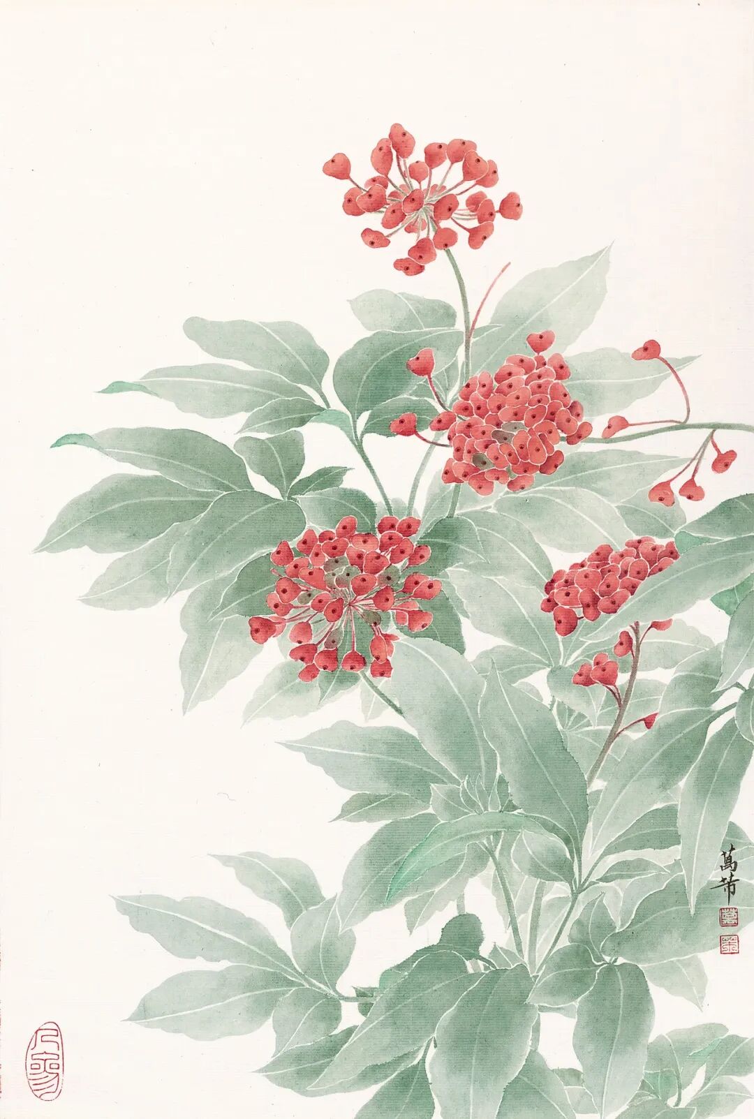 万芾笔下的草木灵韵