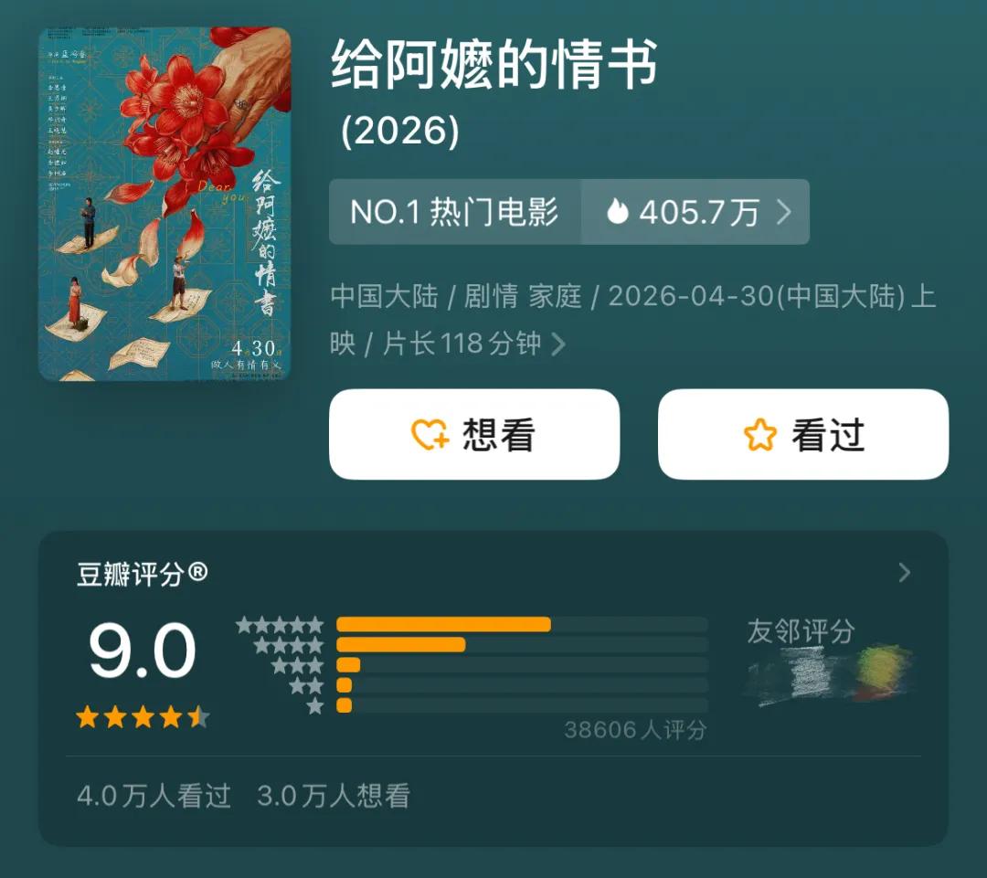 4万人打出9.0分！这部潮汕电影后劲好大